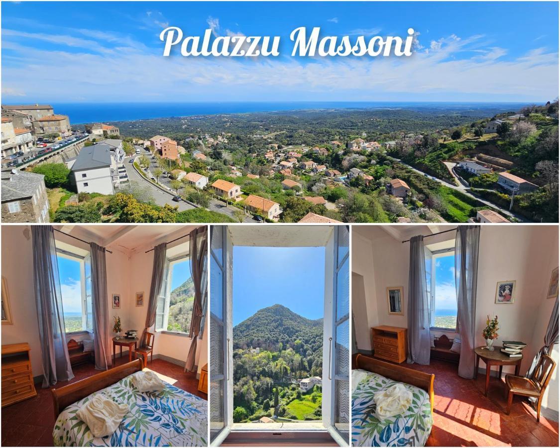 Palazzu Massoni, Magnifique Vue Sur La Mer Et La Montagne, Clim, Wifi, Parking Gratuit セルヴィオーヌ エクステリア 写真